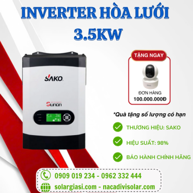Inverter Sako 24VDC SUNON PRO 3,5KW