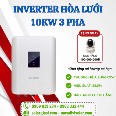 Biến tần Sungrow 10kW 3 Pha 380V SG10KTL-M