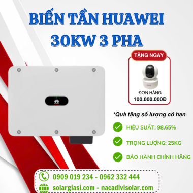 Inverter Huawei 30kW SUN2000-30KTL-M3