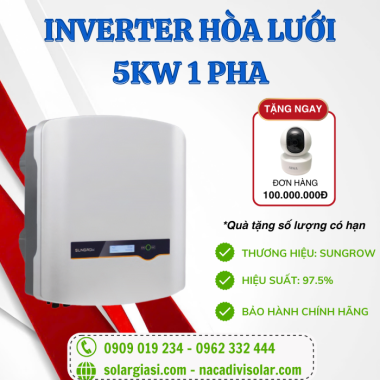Inverter Sungrow 5kW 1 Pha SG5KTL-D