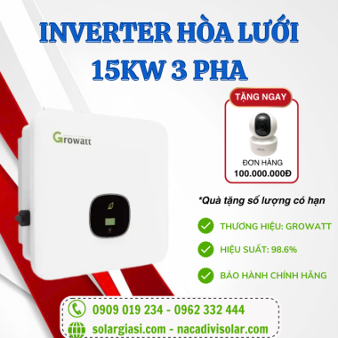 Inverter Growatt 15kW (15000TL3-S)