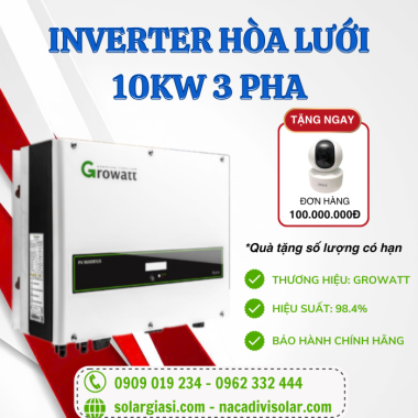 Inverter Growatt 10kW (10000TL3-S)
