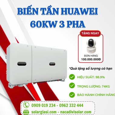 Inverter Huawei 60kW SUN2000-60KTL-M0