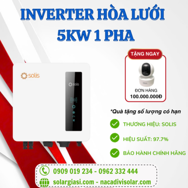 Inverter Solis 5kW S6-GR1P5K-S 