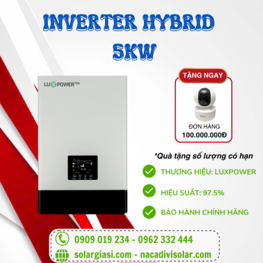 Inverter Hybrid Luxpower 5kW SNA5000WPV Bản Mới