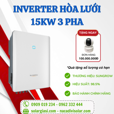 Inverter Sungrow 15kW SG15RT