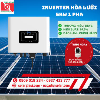 Inverter hòa lưới Deye SUN-5K-G05P1-EU-AM2