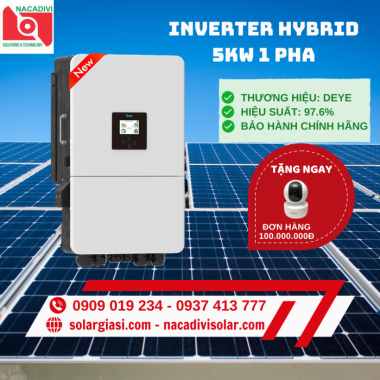 INVERTER HYBRID DEYE 5kW SUN-5K-SG05LP1-EU-SM2