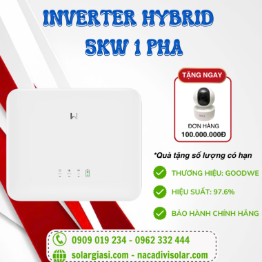 Inverter Hybrid Goodwe 5Kw 1 Pha GW5000-ES-20