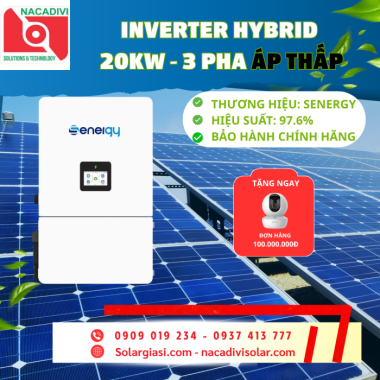 INVERTER HYBRID SENERGY 20KW - 3PHA SE- 20K-Pro3