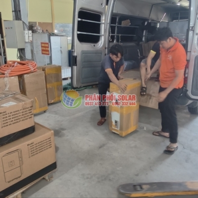 Nacadivi lắp đặt bàn giao hệ thống Điện năng lượng mặt trời hệ cho công ty In- Hóc Môn