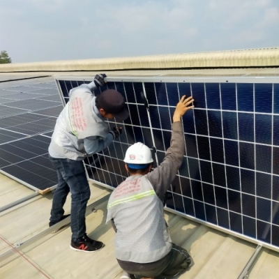 Nacadivi thi công lắp đặt điện năng lượng 2MKwp cho CTY Kỹ Nghệ Gỗ Á Hưng