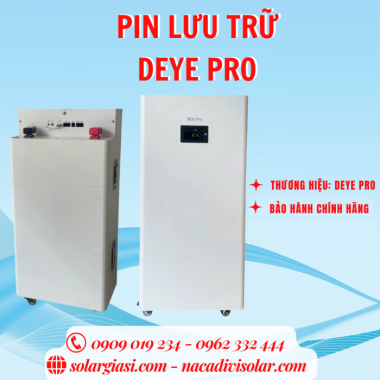 Pin Lithium 51.2V-314Ah (17kWh) – Pin Lưu Trữ Deye Pro LTM N0017-A