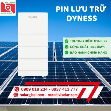 Pin Lithium Điện Áp Cao 14.21 kWh - Pin lưu trữ Dyness Tower T14