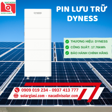 Pin Lithium Điện Áp Cao 17.76 kWh - Pin lưu trữ Dyness Tower T17