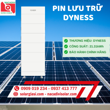 Pin Lithium Điện Áp Cao 21.31 kWh - Pin lưu trữ Dyness Tower T21