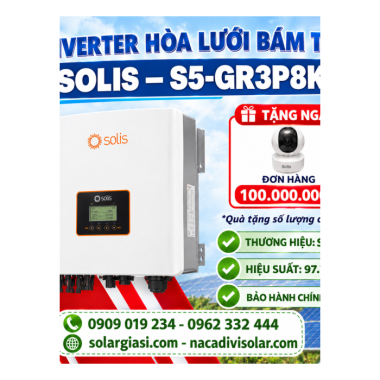 PIN LƯU TRỮ  LITHIUM 8.3KW- 51,2V -   Chu kỳ sạc/xả: 6000 lần - BH: 6 năm