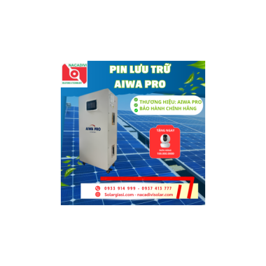 PIN LƯU TRỮ  LITHIUM 8.3KW- 51,2V -   Chu kỳ sạc/xả: 6000 lần - BH: 6 năm