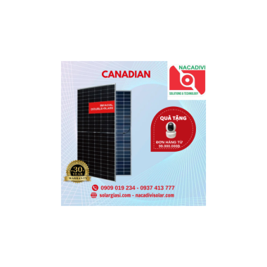 Tấm Pin Năng Lượng Mặt Trời Canadian 710W