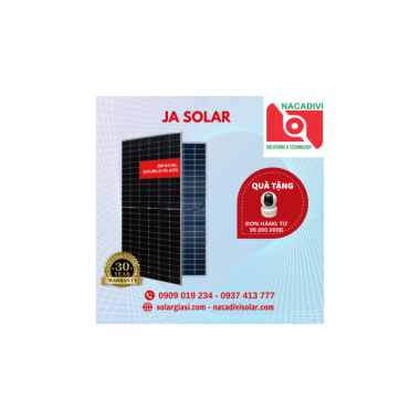 Tấm Pin Năng Lượng Mặt Trời JA 630W